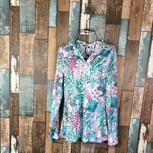 GGOV Floral Performance Blouse